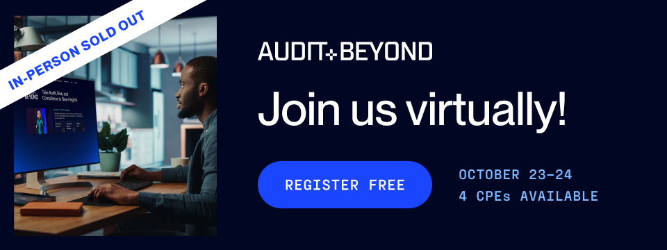 Audit and Beyond sold out banner