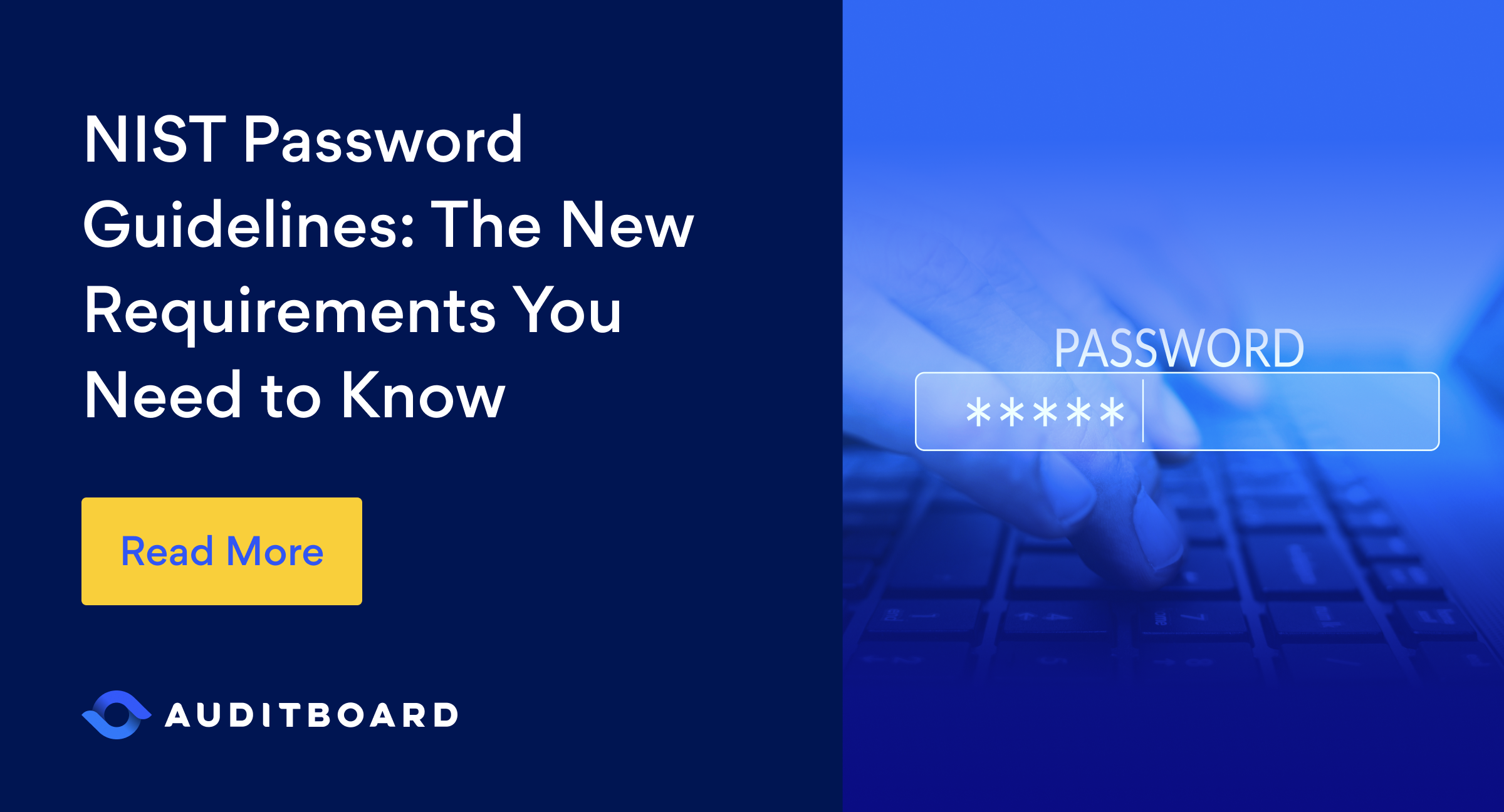 NIST Password Guidelines 2023 AuditBoard