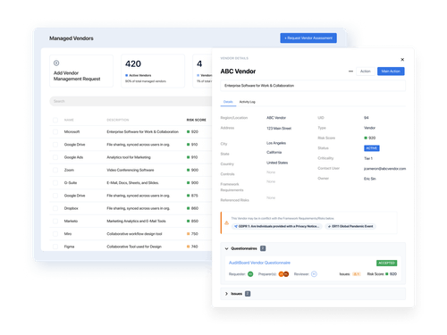 Third-Party Risk Management Software | AuditBoard